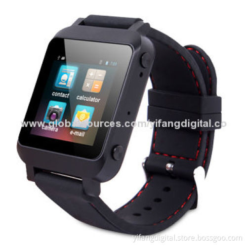 1.55-inch Android Smart Watch with 512MB RAM, 4GB ROM, Sync Incoming Call and Messages Notifications